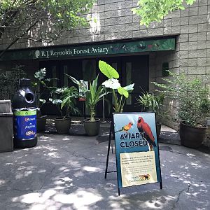 Closed Aviary Entrance