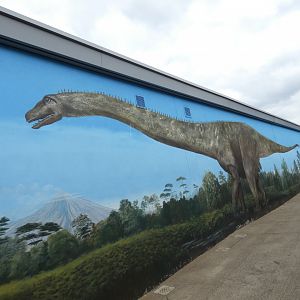 Diplodocus mural