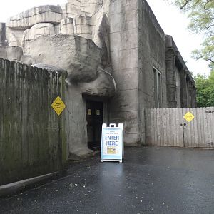 Rhino Building Exterior (Former Elephant), African Grasslands - July 2022