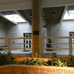 1st and 2nd Holding Stalls, Rhino Building (Former Elephant), African Grasslands - July 2022