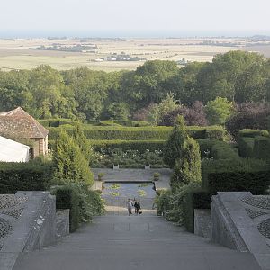 The view from the steps