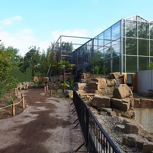 Entrance to the orangutan house, 2022-07-03