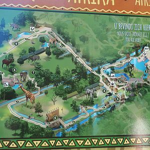 Updated map of the African section with Somali wild donkey, 2022-07-03