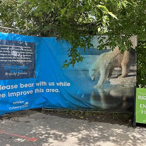 Canadian Wilds - polar bear sign