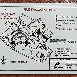 African Savanna Building - Sign