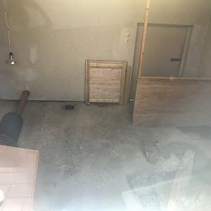 Mixed african species indoors