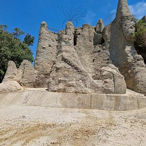 Libyan Barbary sheep rock