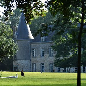 Atmosphere around Branféré castle