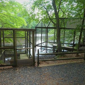 Wildlife Housing Area - Empty Waterfowl Exhibits