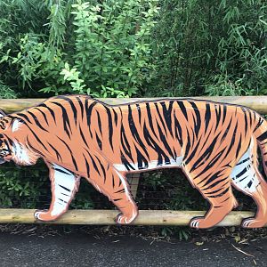 Sumatran tiger sign