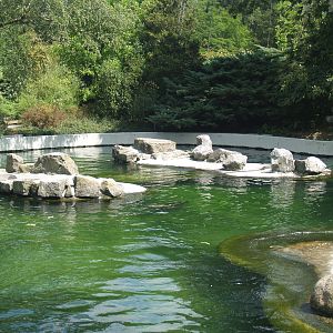 Part of the pinniped exhibit, 2006-07-08