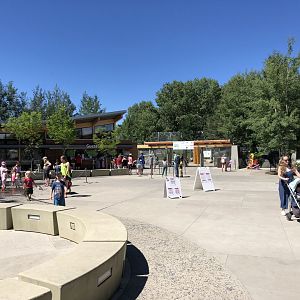 General View of the Entrance Plaza at Edmonton Valley Zoo (July 2022)