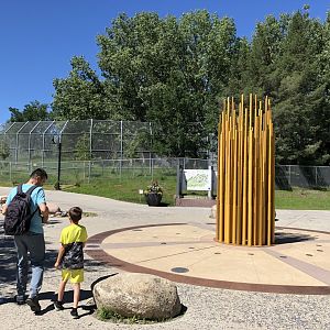 Immediate View Upon Entry at Edmonton Valley Zoo (July 2022)