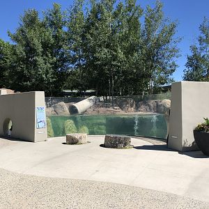 North American River Otter Exhibit at Edmonton Valley Zoo (July 2022)