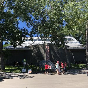 Elephant House at Edmonton Valley Zoo (July 2022)