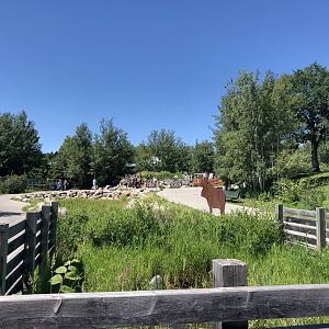 General View at Edmonton Valley Zoo (July 2022)