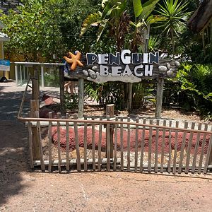 Penguin Beach- Sign