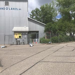 Construction around the Grain Elevator