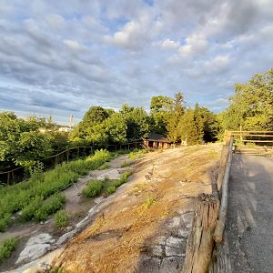 Mountain reindeer enclosure