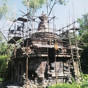 Lar gibbon enclosure (2014)