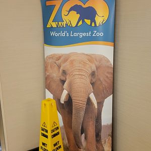 Aug. 2022 - Sign at Nearby Hotel