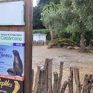 African spurred tortoise exhibit -Parque de la Naturaleza de Cabárceno (2022)