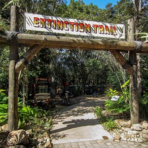 Entrance to the Extinction Trail