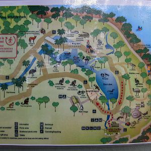 Map of the park