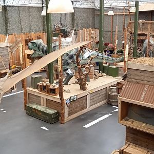 View into the "Dino-hal"