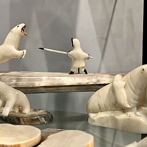 Alaskan Native ivory work