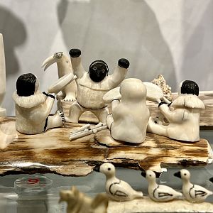 Alaskan Native ivory work