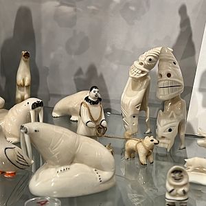 Alaskan Native ivory work