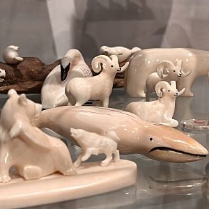 Alaskan Native ivory work