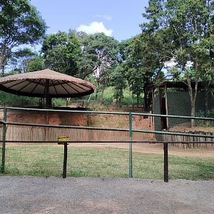 Giraffe enclosure