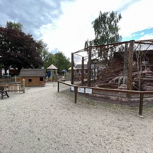 Patas Monkey Exhibit + Playground