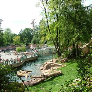 Polar Bear and Pinniped enclosures at Nuremberg Zoo 2006