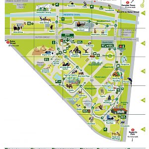 London Zoo Map