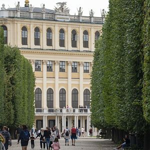 View on Schönbrunn Palace