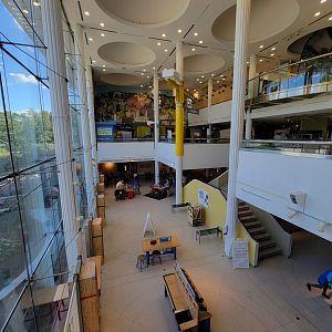 Ecotarium - View from geology area
