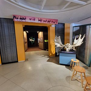 Ecotarium - African Communities entrance