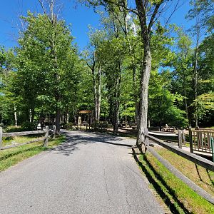 Ecotarium - Path to back trails