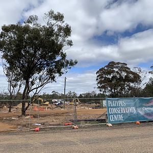 Platypus Conservation Centre Construction