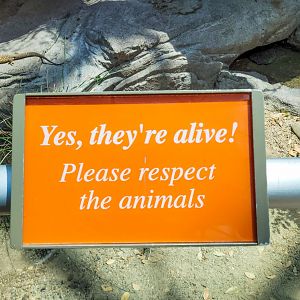 Aug. 2022 - The Desert - My All Time Favorite Zoo Sign