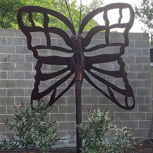 Butterfly Sculpture