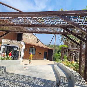 View outside the Vivarium -Réserve Africaine de Sigean (2022)