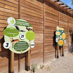 Signae about zoological associations -Réserve Africaine de Sigean (2022)