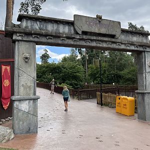 Tiger World - entrance area