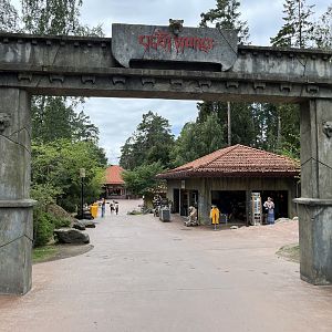 Tiger World - entrance area