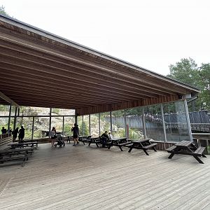 Snow Leopard Exhibit - viewing platform