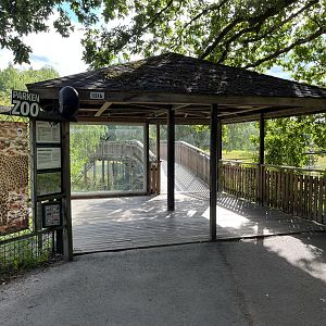 Cheetah Exhibit - boardwalk